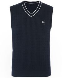 Lyst - Shop Men's Fred Perry Sweaters and Knitwear from $55